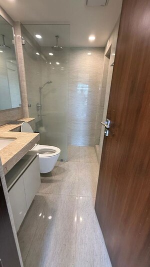 Bathroom in 2 BHK Apartment at Castle Rock, Powai – for Rent