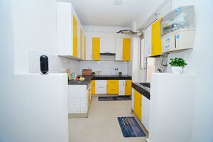 Kitchen in 3.5 BHK Apartment at Galaxy North Avenue, Gaur City 1 – for Sale