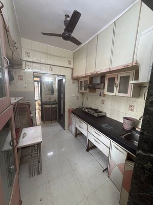 Kitchen in 3 BHK Apartment at Godrej Central, Chembur – for Rent
