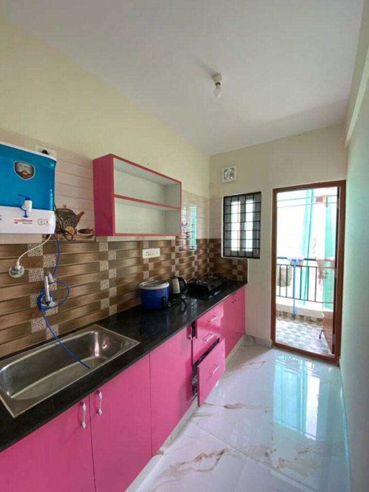 Kitchen, keerthana-residency 1 Bedroom 600 Sq.Ft. Apartment In Kadubeesanahalli Bangalore 10392123