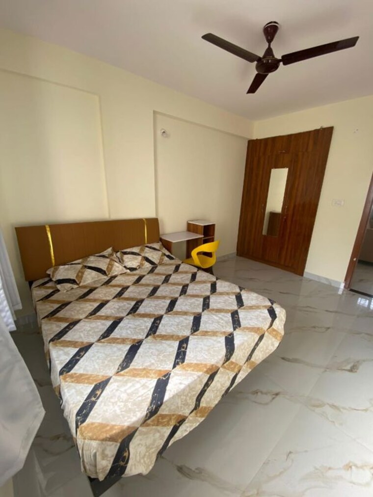 Bedroom, keerthana-residency 1 Bedroom 600 Sq.Ft. Apartment In Kadubeesanahalli Bangalore 10392123
