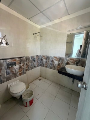 Bathroom in 3 BHK Villa at Gaur Yamuna City, Gaur Yamuna City – for Rent