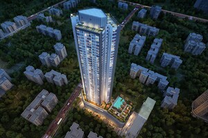 2 BHK Apartment – Exterior View View at Dynamix Divum, Malad East - for Rent