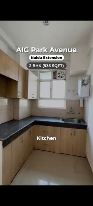 Kitchen in 2 BHK Apartment at AIG Park Avenue, Sector 4 Greater Noida – for Sale