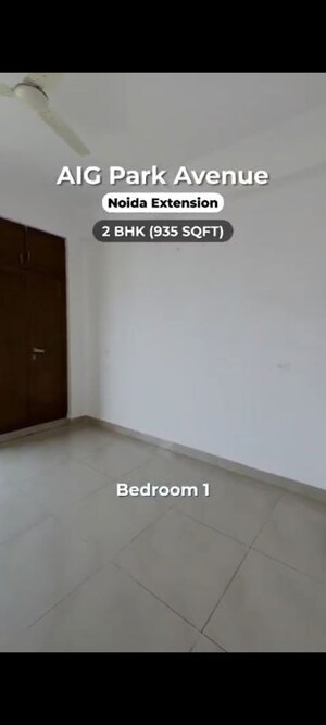Furnished Amenities in 2 BHK Apartment at AIG Park Avenue, Sector 4 Greater Noida – for Sale
