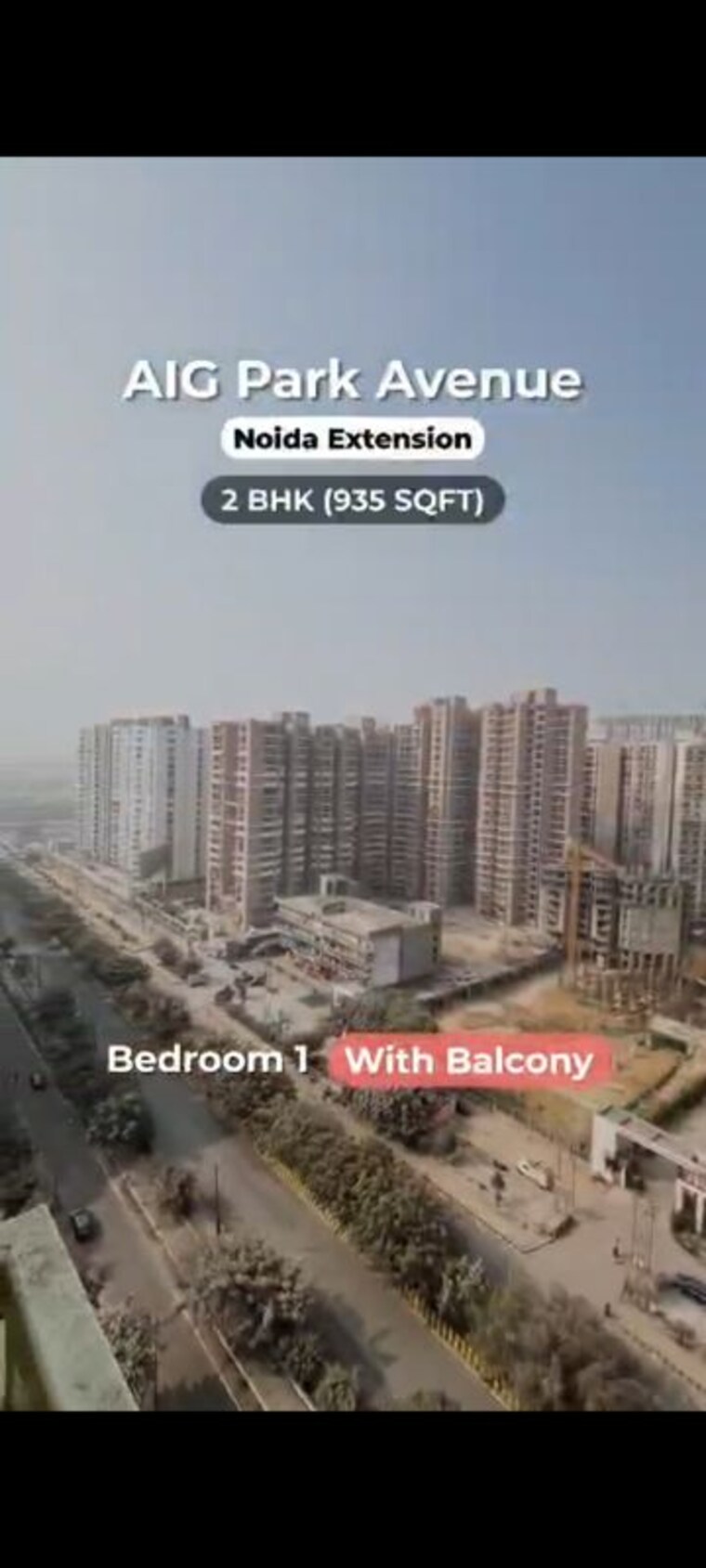 Exterior View, aig-park-avenue 2 Bedroom 935 Sq.Ft. Apartment In Sector 4 Greater Noida Greater Noida 10391941