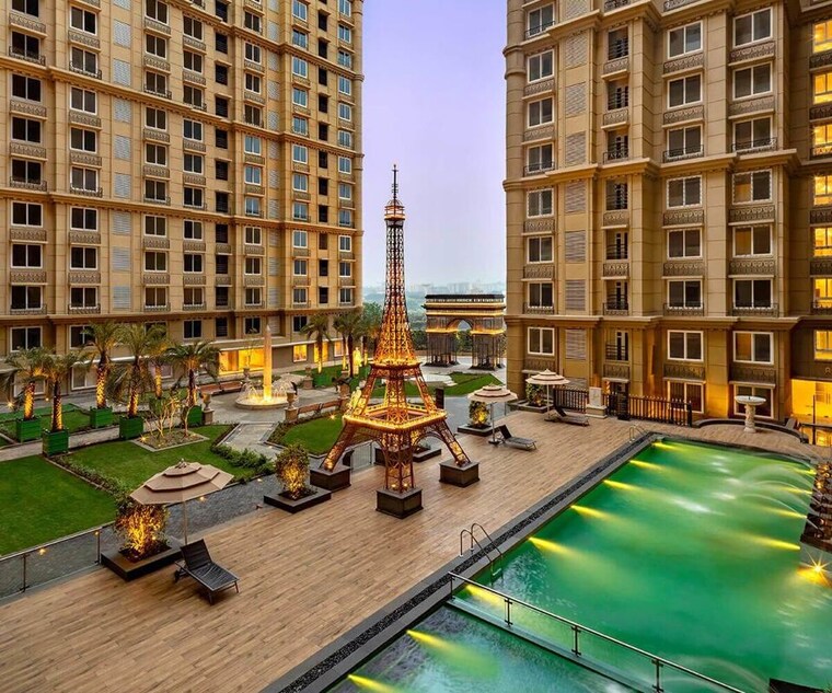 Exterior View, kanakia-spaces-paris 3 Bedroom 1100 Sq.Ft. Apartment In Bandra East Mumbai 10392153