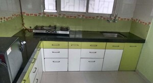 Kitchen in 2 BHK Apartment at Vanaz Corner, Kothrud – for Rent