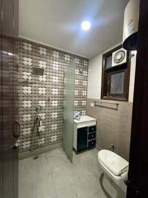 Bathroom in 3 BHK Builder Floor at South Extension ii – for Rent