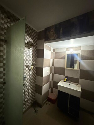 Bathroom in 3 BHK Builder Floor at South Extension ii – for Rent
