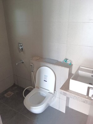 Attached Bathroom in 3 BHK Apartment at Birla Vanya, Kalyan West – for Rent