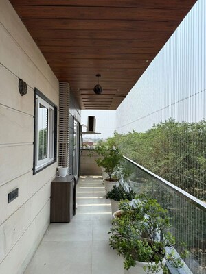 Balcony in 4 BHK Builder Floor at Sector 52 – for Rent