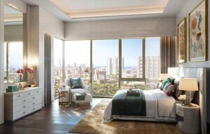 Bedroom in 4 BHK Apartment at Piramal Aranya, Byculla – for Rent