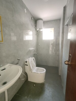 Bathroom in 2 BHK Apartment at VS Lake Dew, Haralur Road – for Rent