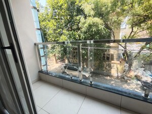 Balcony in 2 BHK Apartment at VS Lake Dew, Haralur Road – for Rent