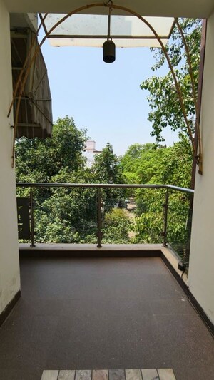 Balcony in 4 BHK Builder Floor at Sarvodaya Enclave – for Sale