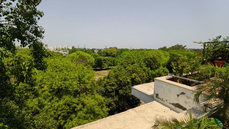 Garden, sarvodaya enclave 4 Bedroom 3500 Sq.Ft. Builder Floor In Sarvodaya Enclave Delhi 10392236