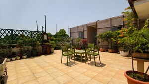 Terrace in 4 BHK Builder Floor at Sarvodaya Enclave – for Sale