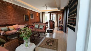 Living Room in 4 BHK Builder Floor at Sarvodaya Enclave – for Sale