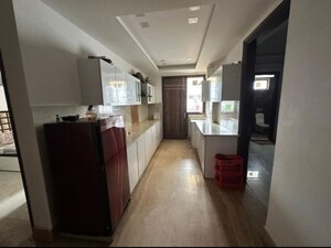 Kitchen in 3 BHK Builder Floor at Sushant Lok Iii – for Rent
