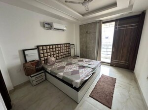 Bedroom in 3 BHK Builder Floor at Sushant Lok Iii – for Rent