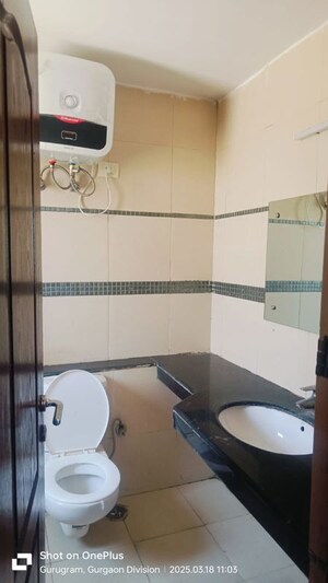 Bathroom in 2 BHK Builder Floor at Signature Global Park, Sohna Sector 36 – for Rent