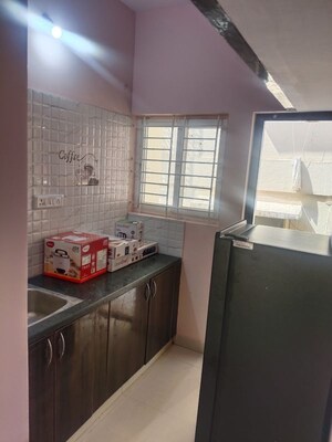 Kitchen in 1 BHK Apartment at Adithya Nilaya, Kadubeesanahalli – for Rent