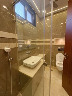 Bathroom in 3 BHK Builder Floor at Kalkaji – for Sale