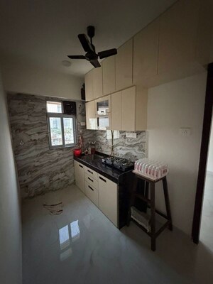 Kitchen in 1 BHK Apartment at Sitesh Pearl Heights, Parel – for Rent