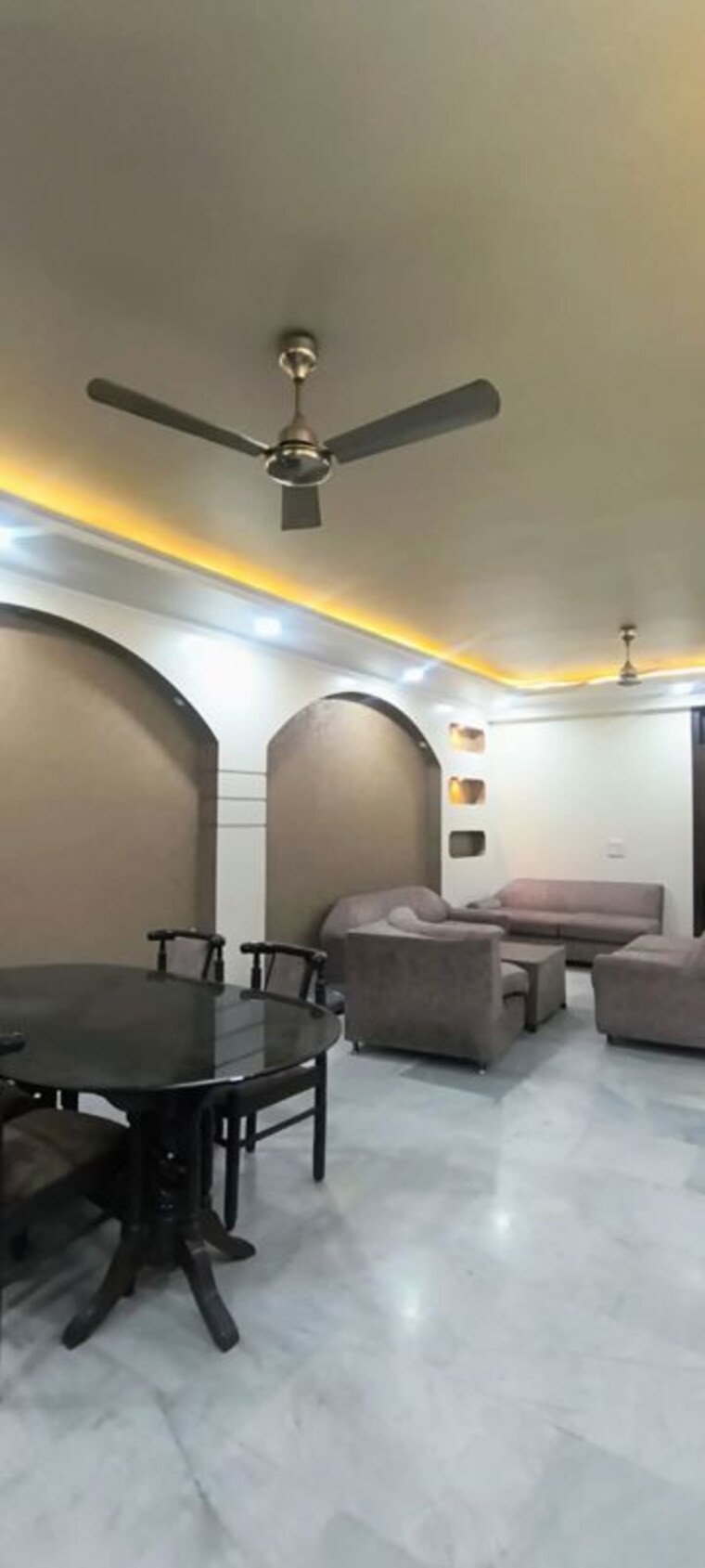 Living Room, lajpat nagar ii 3 Bedroom 1800 Sq.Ft. Builder Floor In Lajpat Nagar ii Delhi 10392260