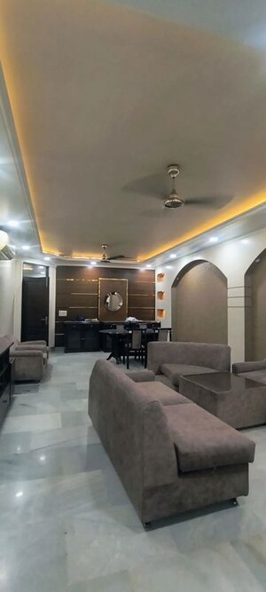 Living Room in 3 BHK Builder Floor at Lajpat Nagar ii – for Rent