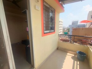 Balcony in 3 BHK Apartment at Wazarkar Mayaka Classic, Punawale – for Rent