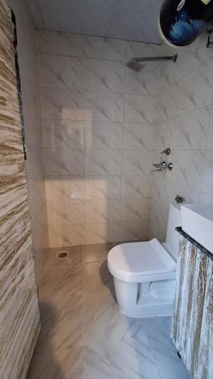 Bathroom in 1 RK Builder Floor at Sushant Lok I – for Rent