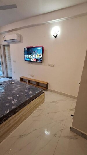 Kitchen in 1 RK Builder Floor at Sushant Lok I – for Rent