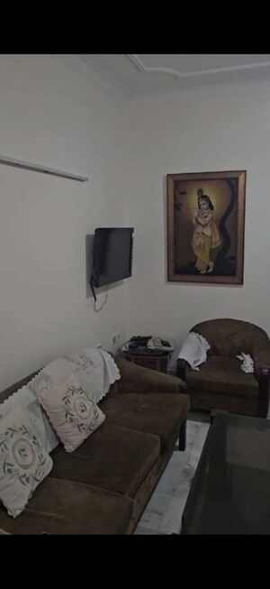 Living Room in 2 BHK Apartment at Chaitanya Vihar – for Sale