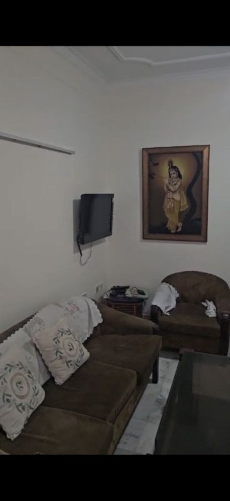Living Room, chaitanya vihar 2 Bedroom 1200 Sq.Ft. Apartment In Chaitanya Vihar Vrindavan 10392235