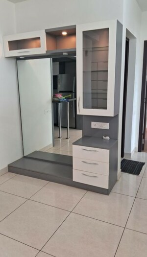 Living Room in 2 BHK Apartment at Brigade Buena Vista, Budigere – for Rent