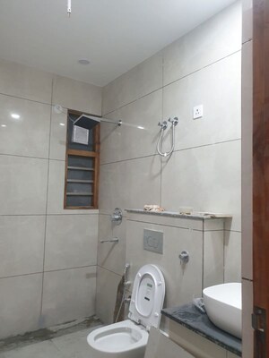 Bathroom in 3 BHK Builder Floor at BPTP Parklands Villa, Sector 88 – for Rent