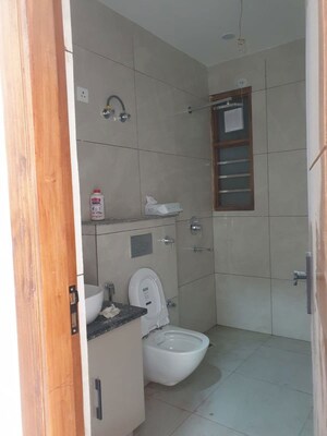 Bathroom in 3 BHK Builder Floor at BPTP Parklands Villa, Sector 88 – for Rent