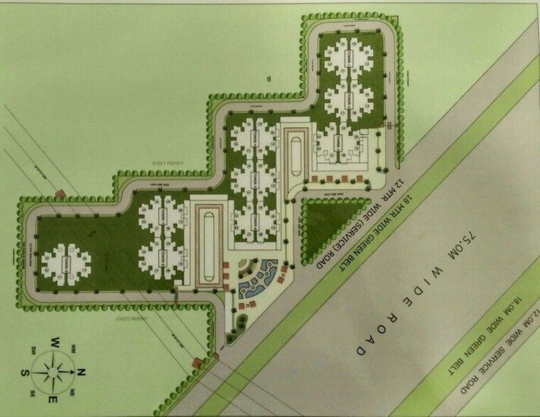 Master Plan, pivotal-riddhi-siddhi 2 Bedroom 580 Sq.Ft. Apartment In Sector 99 Gurgaon 10392400