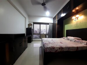Bedroom in 3 BHK Apartment at Raheja Solitaire, Goregaon West – for Rent