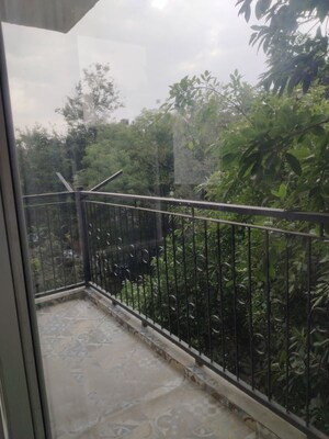 Balcony in 3 BHK Builder Floor at Sarita Vihar – for Rent