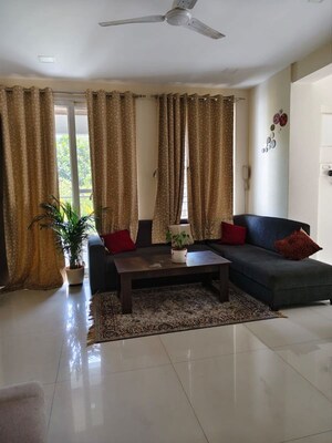 Living Room in 2 BHK Apartment at DSP DS Vrindavan, Dhanori – for Rent