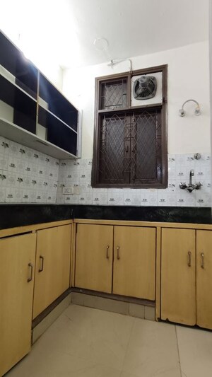 Kitchen in 1 BHK Builder Floor at Saket – for Rent