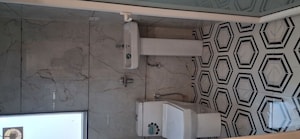Bathroom in 1 RK Builder Floor at South City 1 – for Rent