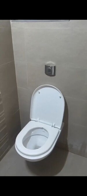 Bathroom in 2 BHK Apartment at Divine Palm Springs, Wakad – for Rent