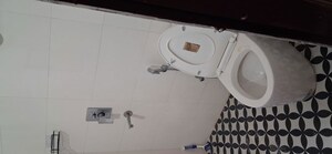 Bathroom in 3 BHK Builder Floor at Sushant Lok ii – for Rent