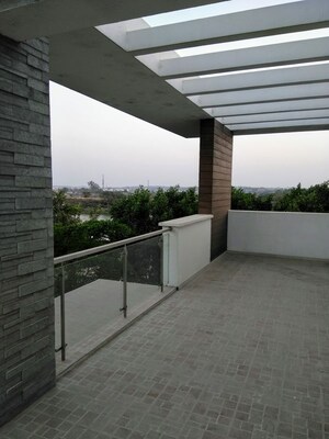 Balcony in 4 BHK Villa at Babukhan Lakefront, Kokapet – for Rent