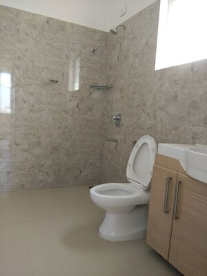 Bathroom in 4 BHK Villa at Babukhan Lakefront, Kokapet – for Rent