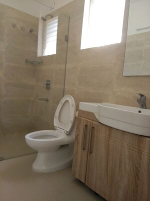 Bathroom in 4 BHK Villa at Babukhan Lakefront, Kokapet – for Rent